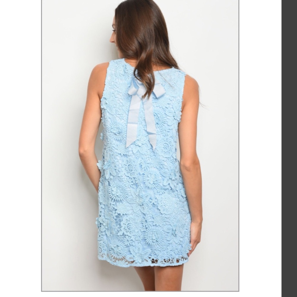 5⭐️rated⚠️only 1 left⚠️ 3d floral shift dress - Picture 3 of 8